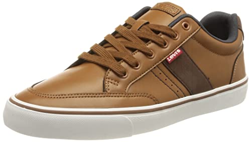 Levi's Turner 2.0, Zapatillas Hombre, Brown, 43 EU