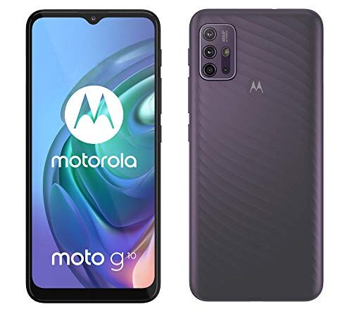 Motorola Moto G10 - Smartphone 128GB, 4GB RAM, Dual Sim, Aurora Grey