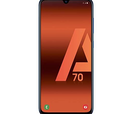 Samsung Galaxy A70 (128gb, Dual-SIM, pantalla de 6.7 " Full HD + Dynamic AMOLED, 4500 MaH), color azul [Versión española]