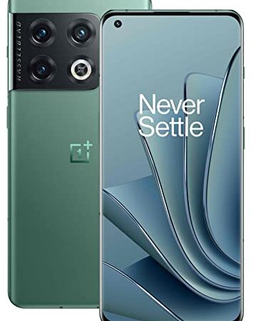 OnePlus 10 Pro 5G con 12GB RAM y 256GB de memoria con Cámara Hasselblad de segunda generación para móvil - Emerald Forest