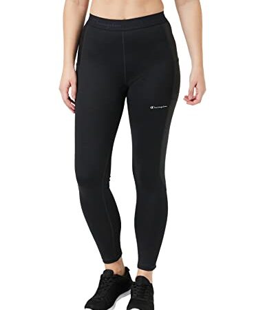 Champion C-Tech-Regular Leggings, Negro, S para Mujer