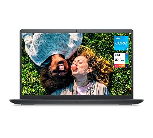 Dell Inspiron 15 3000 - Ordenador Portátil de 15.6'' Full HD (Intel Core i3-1115G4, Intel Iris Xe Graphics, 8 GB RAM, 256 GB SSD, Micro SD, Ubuntu Linux), Negro - Teclado QWERTY Español