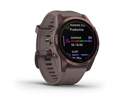 Garmin Fenix 7s Sapphire Solar Watch One Size