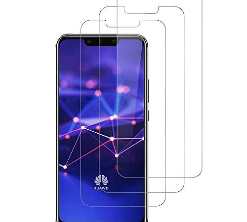 iGlobalmarket [3 Unidades] Protector Pantalla Huawei Mate 20 Lite, Vidrio Templado, sin Burbujas, 9H Dureza, Resistente a Arañazos