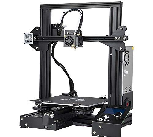 Impresora 3D Oficial Creality Ender-3, dispositivo de protección de energía, impresión de reanudación, tamaño de impresión 220 x 220 x 250 mm