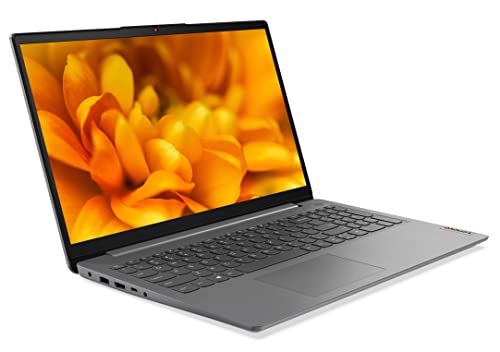 Lenovo IdeaPad 3 Gen 6 - Ordenador Portátil 15.6" FullHD (Intel Core i5-1135G7, 8GB RAM, 512GB SSD, Intel Iris Xe Graphics, Windows 11 Home en modo S) Gris ártico - Teclado QWERTY Español