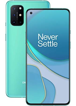 OnePlus 8T 5G - Smartphone 256GB, 12GB RAM, Dual Sim, Aquamarine Green