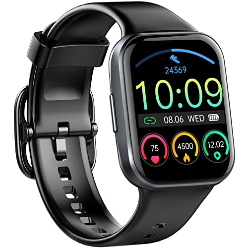 Relojes inteligentes de cara redonda para mujer, 16 modos deportivos 2023,  compatible con iPhone/Samsung, reloj rastreador de actividad física