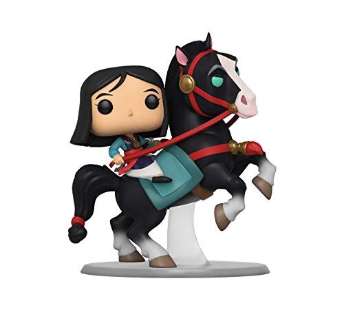 Funko - Pop Rides: Mulan on Khan Figura Coleccionable, Multicolor (45324)