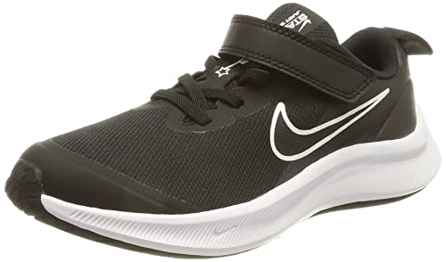 NIKE Star Runner 3, Zapatillas Unisex niños, Black Dark Smoke Grey White 01, 35 EU