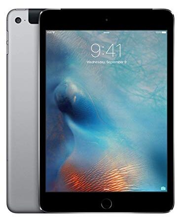 Apple iPad mini 4 Wi-Fi + Cellular 128GB - Grey, MK8D2FD_A (128GB - Grey) (Reacondicionado)