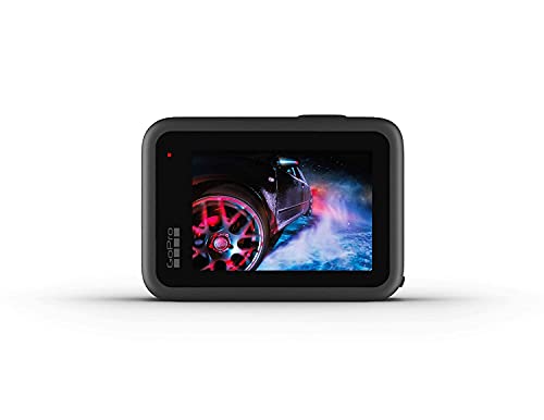 GoPro HERO9 - Cámara deportiva impermeable con pantalla LCD frontal y pantalla táctil trasera, vídeo Ultra HD de 5K, fotos de 20 MP, transmisión en vivo de 1080p, cámara web, estabilización, negra