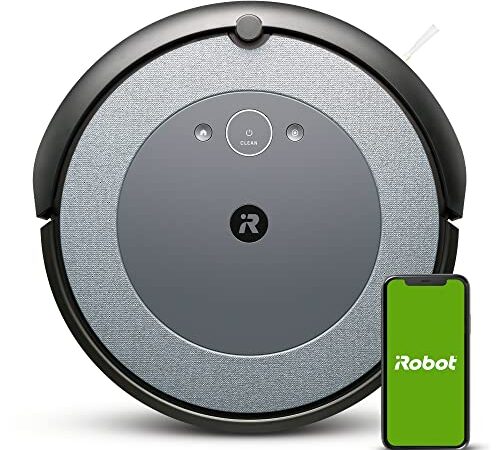 iRobot Robot Aspirador con conexión Wi-Fi Roomba® i515240 con mapeo Inteligente - Limpieza por Habitaciones - Dos cepillos de Goma multisuperficie - Ideal para Mascotas - Sugerencias Personalizadas