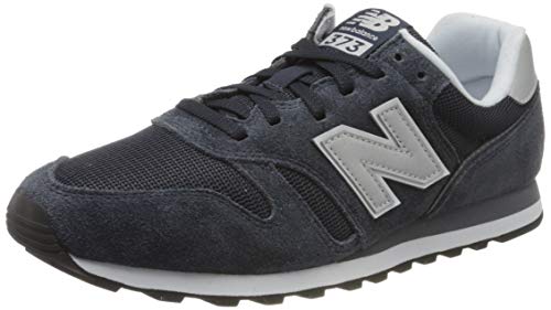 New Balance 375 Core, Zapatillas Deportivas Hombre, Azul Blanco Navy White, 42.5 EU