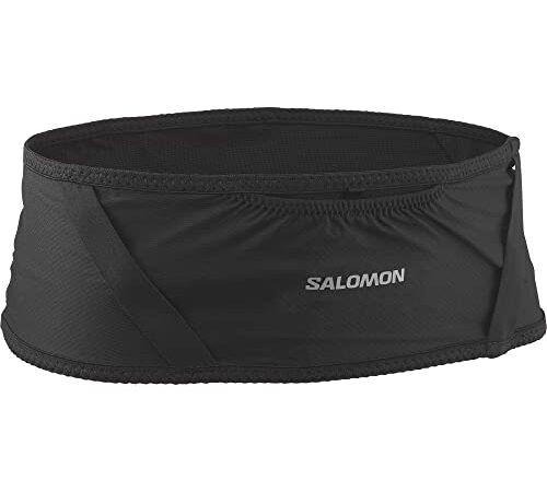 Salomon Pulse Belt Cinturón para Correr, Trekking, Unisex, Ajuste ceñido, Funcionalidad, Versatilidad, Black, L